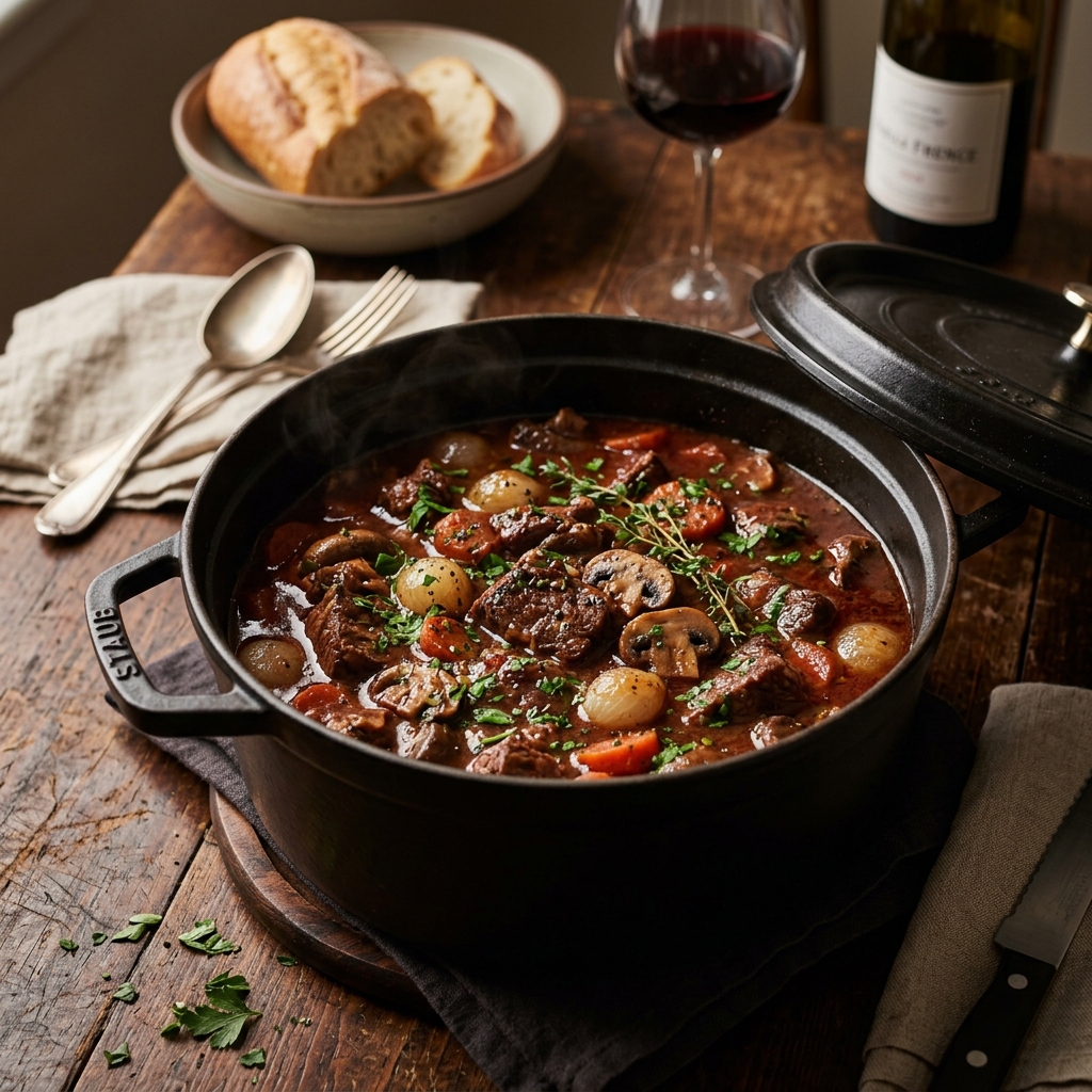 Beef Bourguignon
