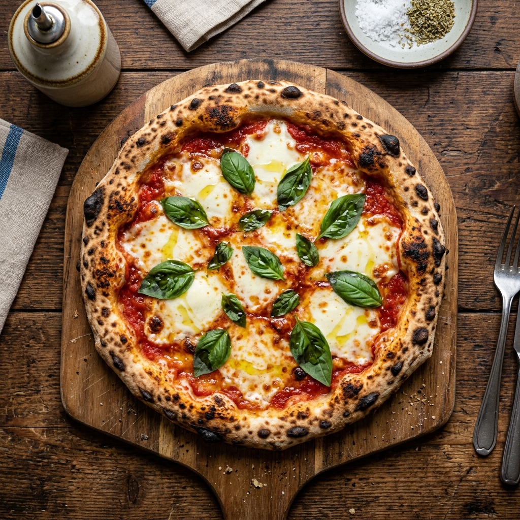 Neapolitan Margherita Pizza